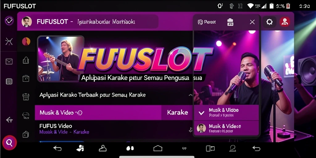 Antarmuka pengguna FUFUSLOT yang menarik dan mudah digunakan.
