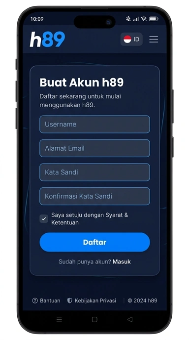 Panduan Lengkap Registrasi Akun h89 untuk Pengguna Android