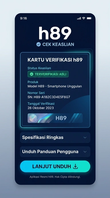 Kanal Resmi h89 untuk Pengguna Android Indonesia